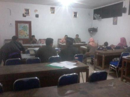 Rapat Koordinasi Pengurus Baru LPMD Desa Wukirsari