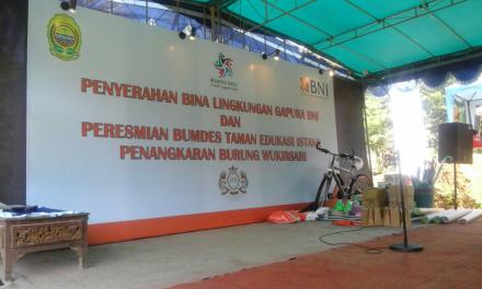 Peresmian Istana Penangkaran Burung (IPB) di Wukirsari