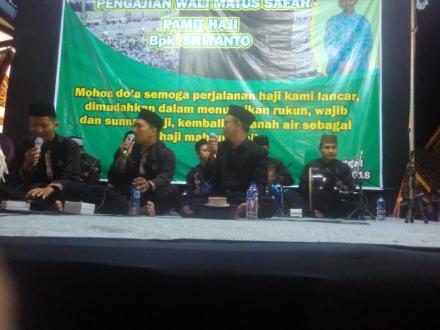 Pengajian Pamit Calon Jama'ah Haji KBIH Wukirsari