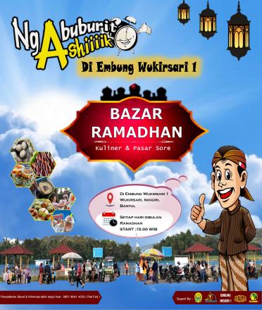 Bazaar Ramadhan Embung Wukirsari I 2022