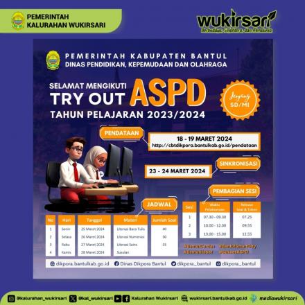 Informasi Try Out ASPD 