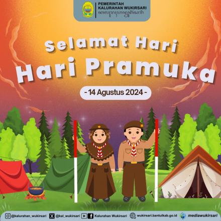 Selamat Hari Pramuka Tahun 2024 