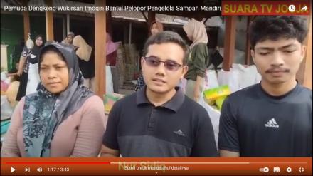 Pemuda Dengkeng Wukirsari Imogiri Bantul Pelopor Pengelola Sampah Mandiri