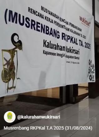 Musrenbang RKPKal T.A 2025 (31/08/2024)