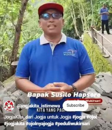 Bakti Sosial Ojek Online Jogja Kita di Giriloyo Wukirsari